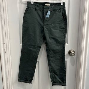 Ann Taylor LOFT girlfriend chinos/khakis, 2P, NWT